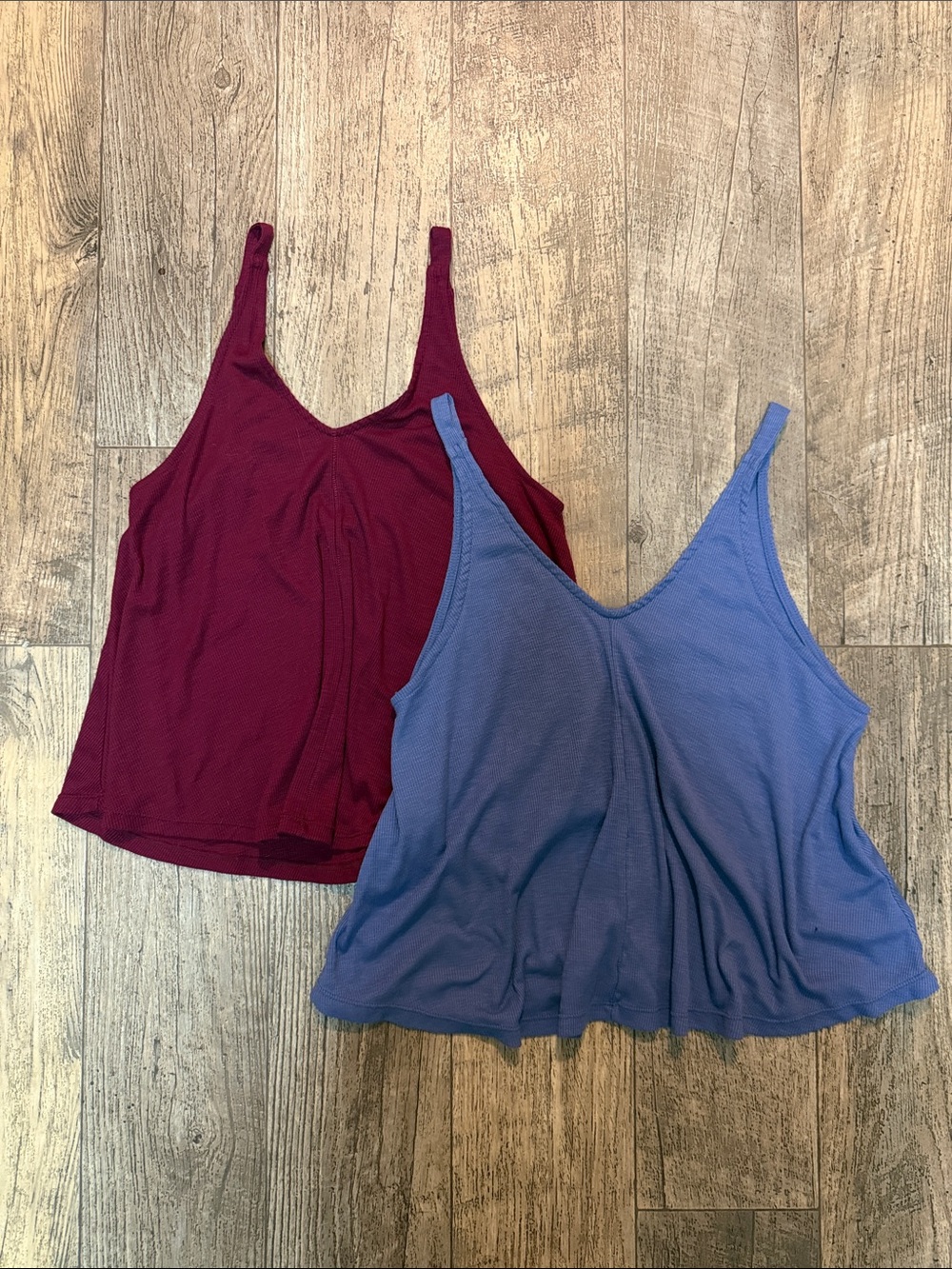 Intimately by Free People Dani Tank Swing Top in Dusty Iris & Raspberry
